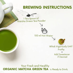 The Tea Ark Organic Japanese Matcha Green Tea Powder - Distacart