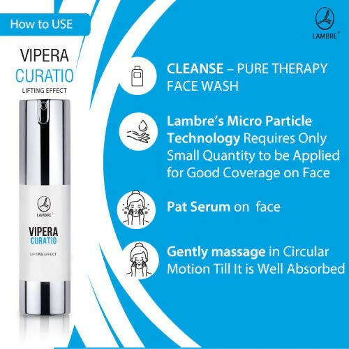 Lambre Vipera Curatio, Lifting Effect Serum - Distacart