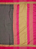 Thumbnail for Mimosa Women's Banarasi Silk Black Saree - Distacart