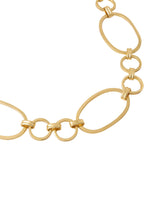 Thumbnail for NVR Women Gold Plated Statement Necklace - Distacart