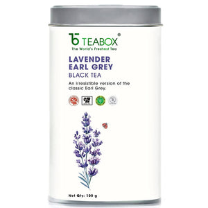 Teabox Lavender Earl Grey Black Tea Loose Leaves