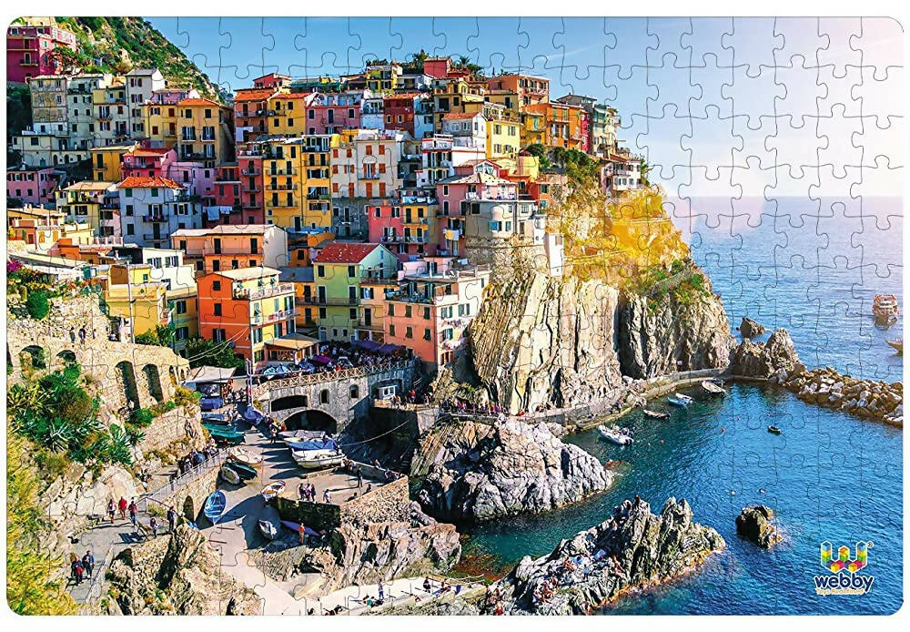 Webby Cinque Terre & Italy Jigsaw Puzzle- 252 Pcs - Distacart