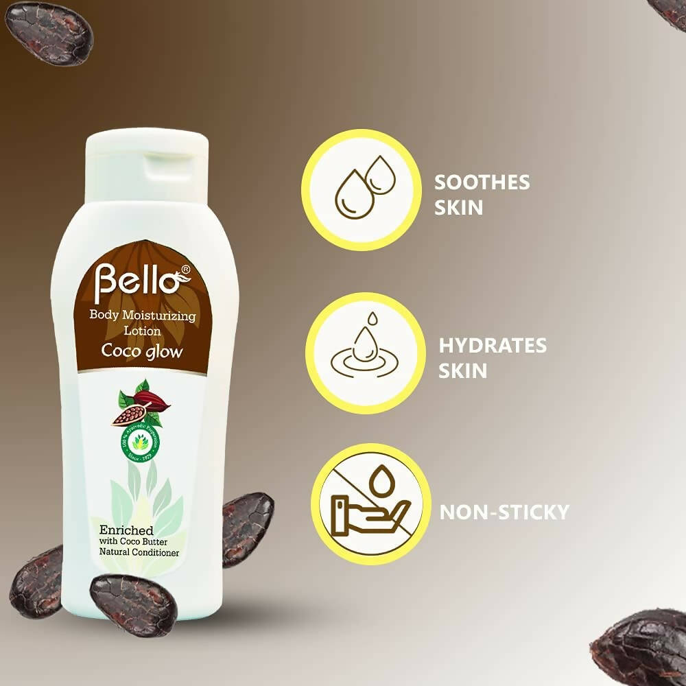Bello Herbals Body Moisturizing Lotion Coco Glow - Distacart