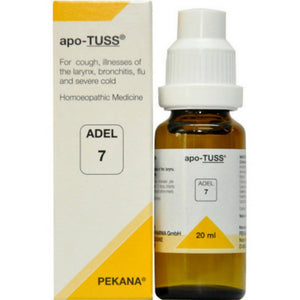 Adel Homeopathy 7 Apo-Tuss Drops - Distacart