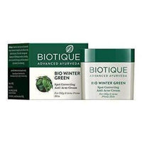 Thumbnail for Biotique Bio Winter Green Spot Correcting Anti Acne Cream, 15g