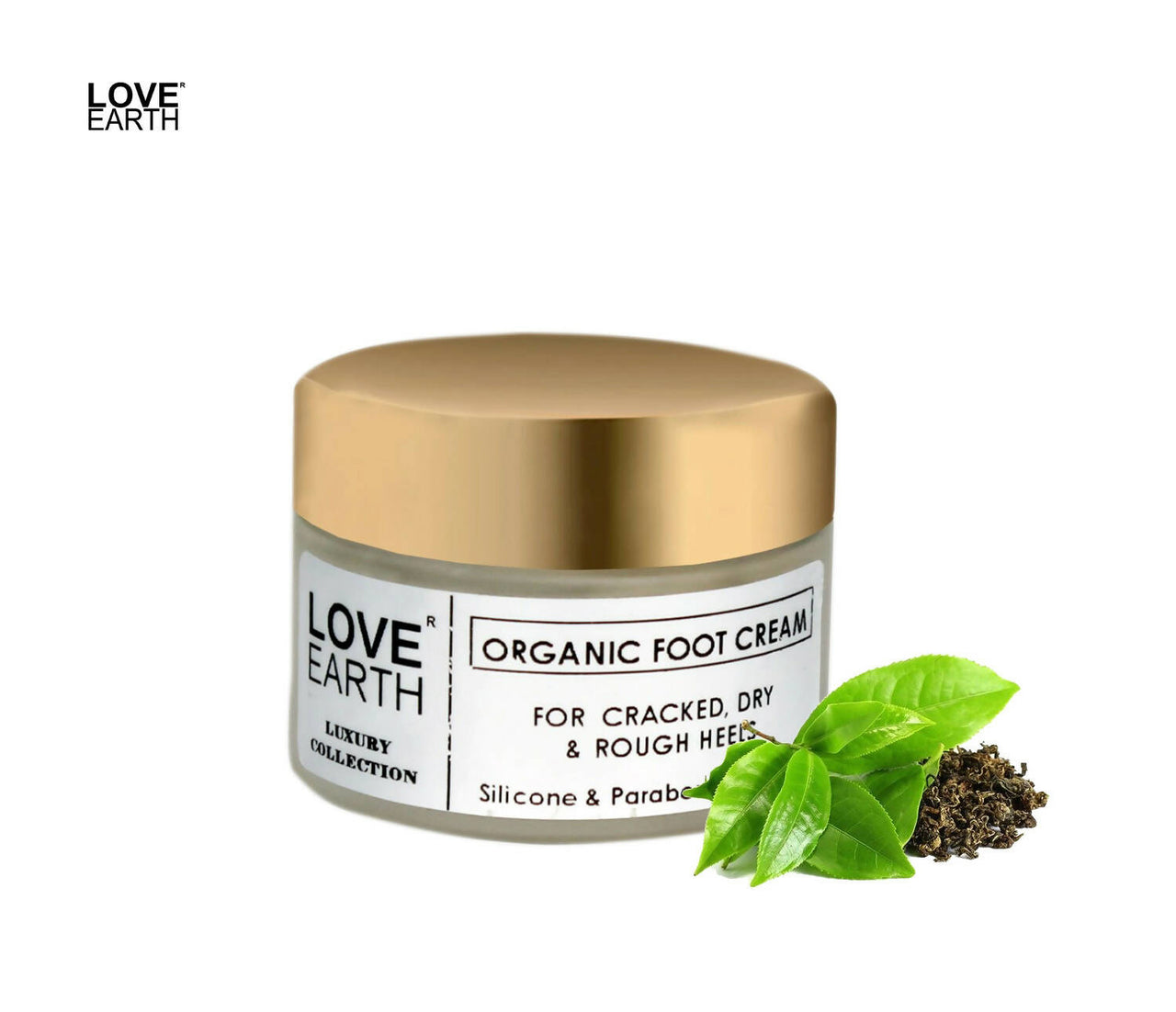 Love Earth Organic Foot Cream For Cracked & Dry Heels - Distacart