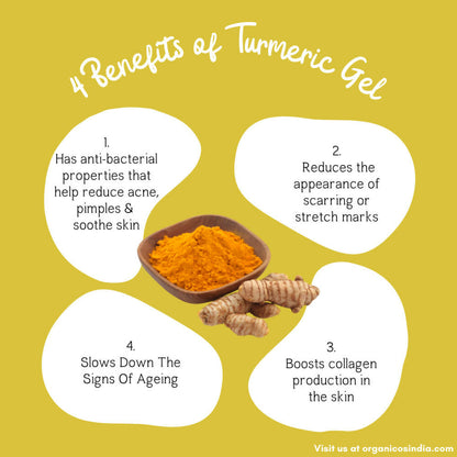 Organicos Pure Turmeric Gel - Distacart