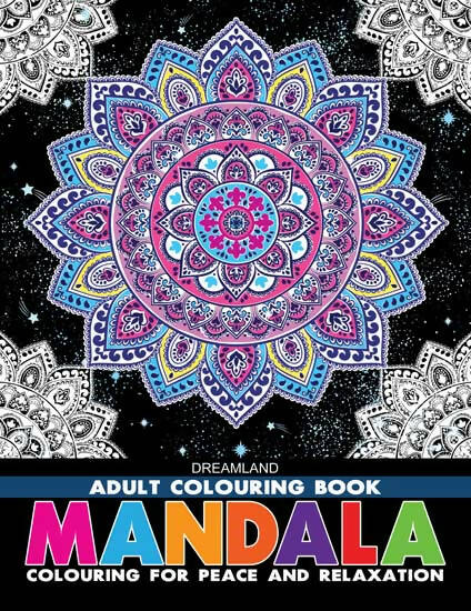 Dreamland Mandala- Colouring Book for Adults - Distacart