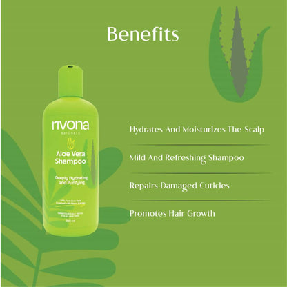 Rivona Naturals Aloe Vera Shampoo - Distacart