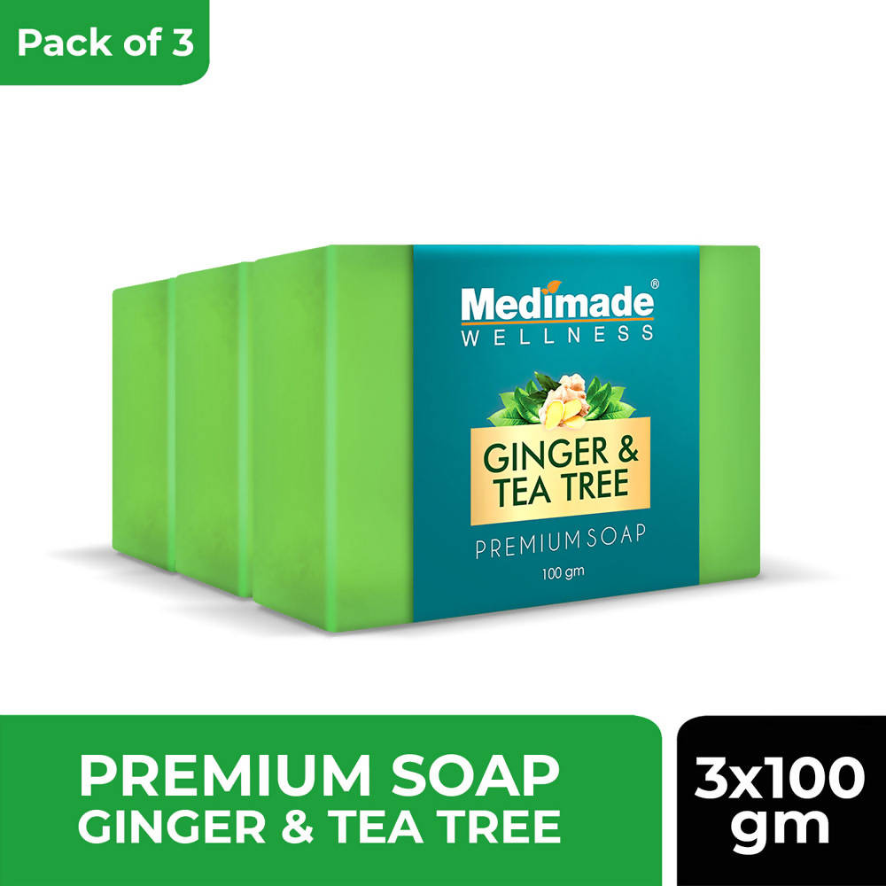 Medimade Wellness Ginger & Tea Tree Premium Soap