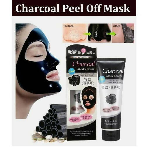 Favon Activated Charcoal Face Mask for Blackhead Removal and Clarifying Skin - Distacart