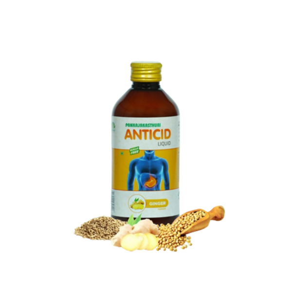 Pankajakasthuri Anticid Liquid Ginger - Distacart