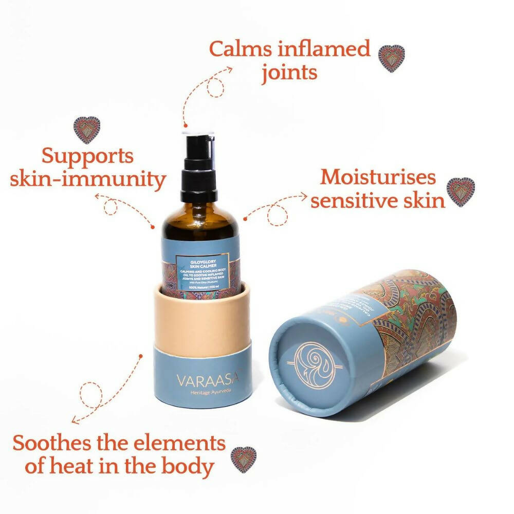 Varaasa Giloyglory Skin Calmer Body Oil - Distacart
