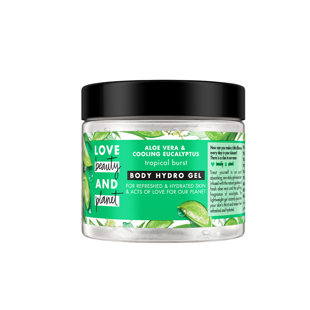Love Beauty And Planet Aloe Vera & Eucalyptus Hydro Body Gel - Distacart