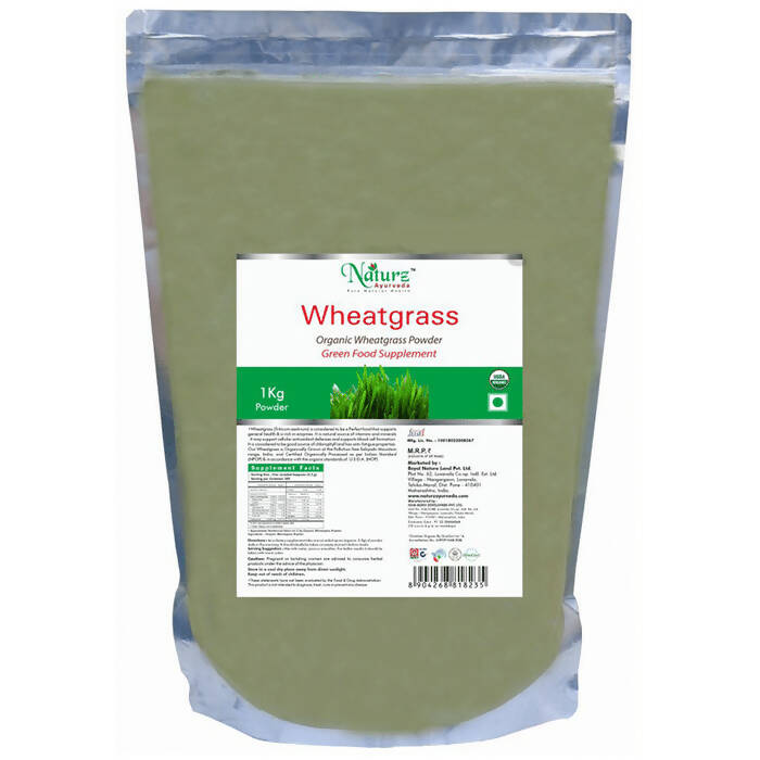 Naturz Ayurveda Wheatgrass Powder - Distacart