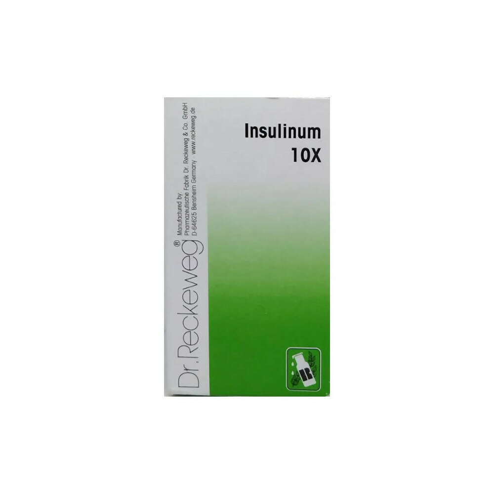 Dr. Reckeweg Insulinum Tablets 10X - Distacart