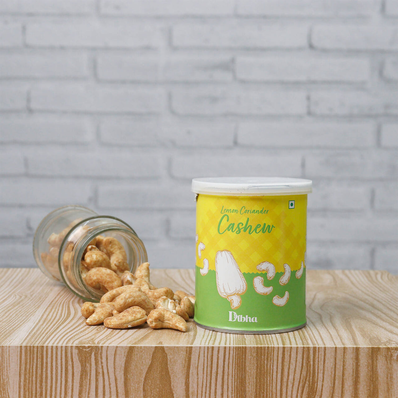 Dibha - Honest Snacking Lemon Coriander Cashew - Distacart