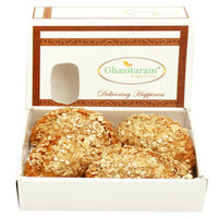 Thumbnail for Ghasitaram Holi Sweets - Roasted Oats Gujiya - Distacart