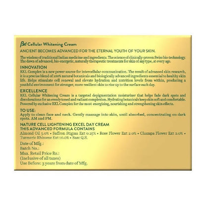Biotique Advanced Ayurveda Bxl Cellular Whitening Cream For All Skin Types - Distacart