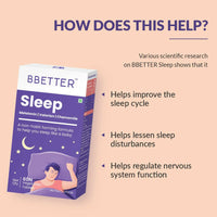 Thumbnail for BBETTER Sleep Tablets Melatonin, Valerian, Chamomile - Distacart