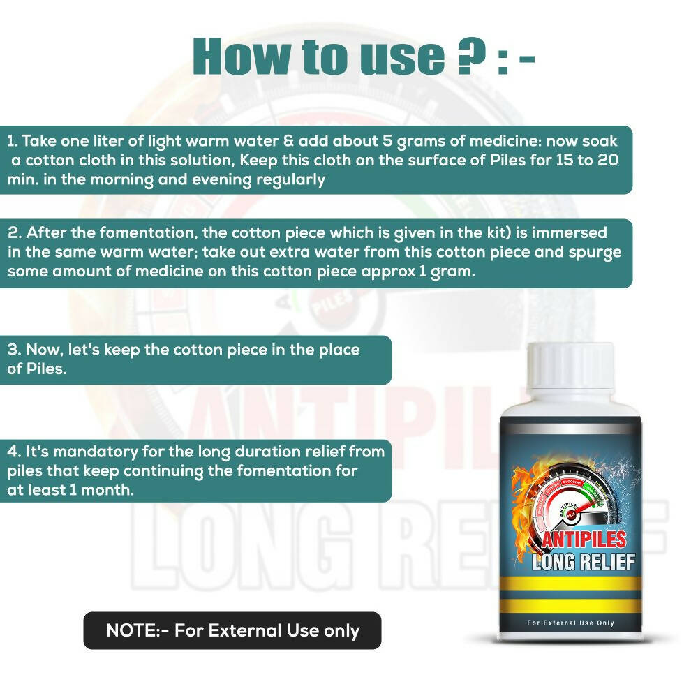 Pharma Science Antipiles Long Relief - Distacart