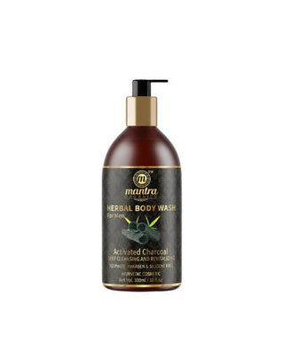 Mantra Organics Charcoal Body Wash For Men
