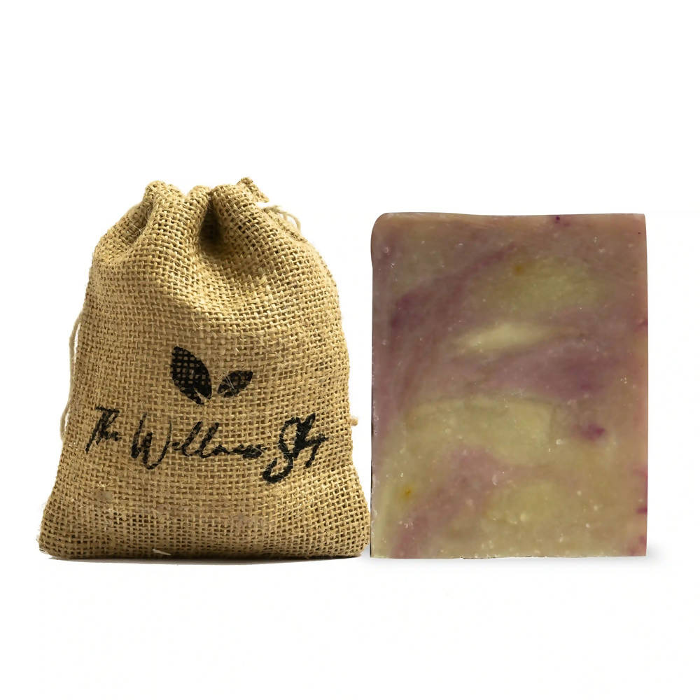 The Wellness Shop Rose And Saffron Facial Soap