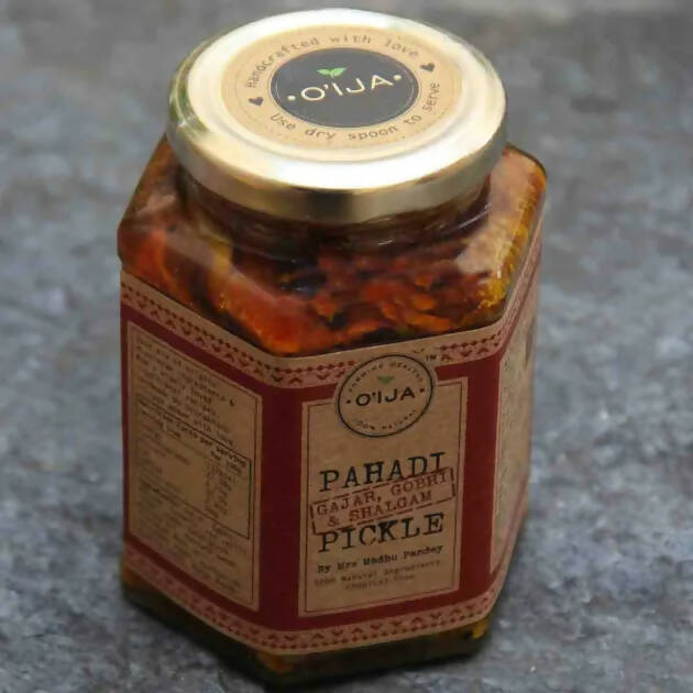 O'Ija Pahadi Gajar Gobhi Shalgam Pickle - Distacart