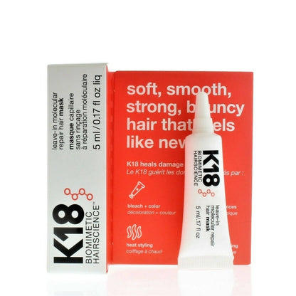 K18 Biomimetic Hairscience Leave-In Molecular Repair Hair Mask - Distacart