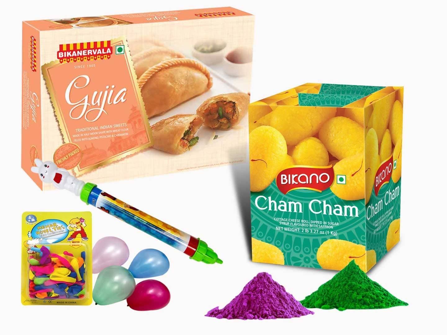Bikano Cham Cham With Holi Ghujia - Distacart