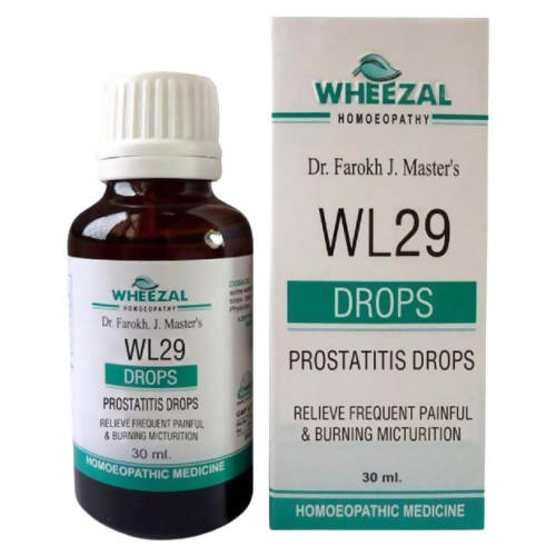 Wheezal Homeopathy WL-29 Prostatitis Drops