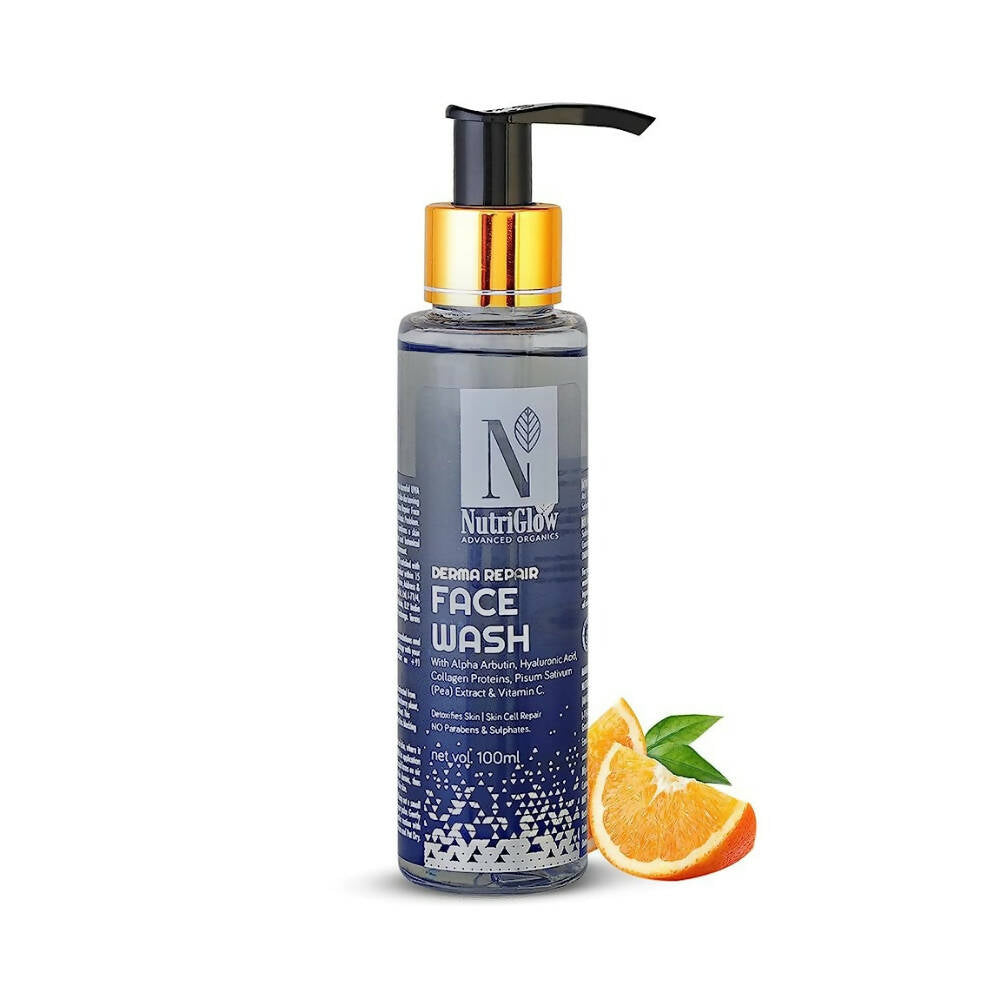 NutriGlow Advanced Organics Derma Repair Face Wash - Distacart
