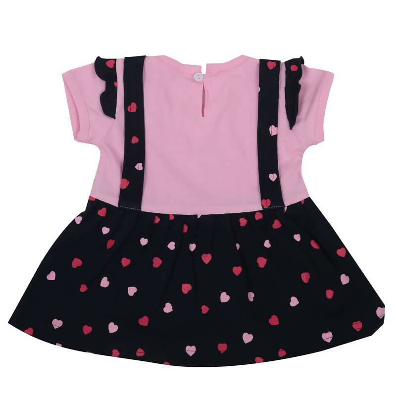 NammaBaby Baby Girl's A-Line Mini Frock Dress - Pink 117 - Distacart