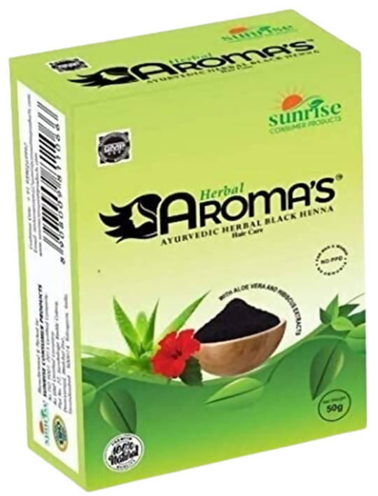 Herbal Aroma’s Ayurvedic Herbal Black Henna Hair Care - Distacart