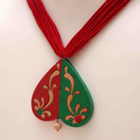 Thumbnail for Terracotta Jewelry Multi color Heart Shape Jewelry Set