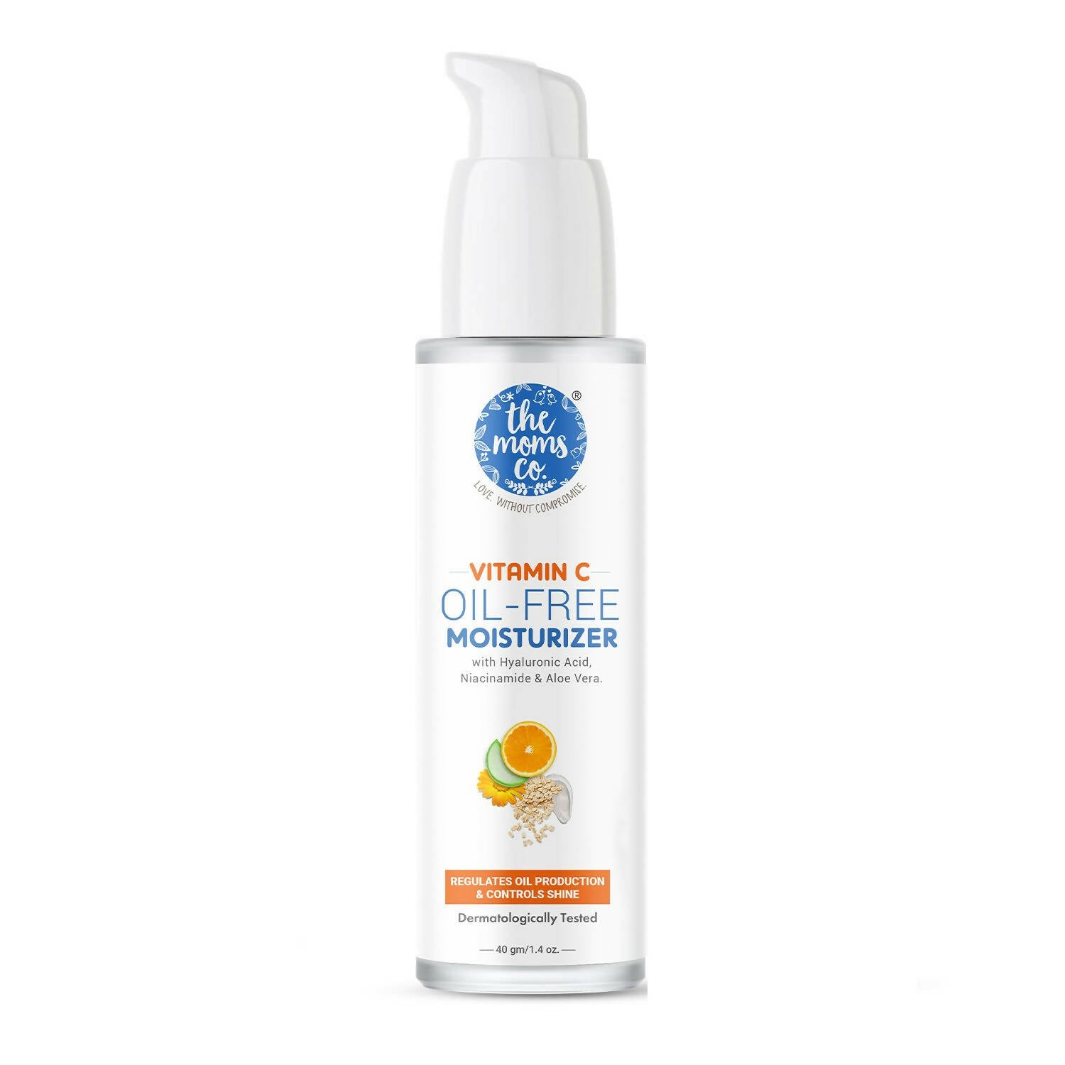 The Moms Co Natural Vitamin C Oil-Free Moisturizer - Distacart