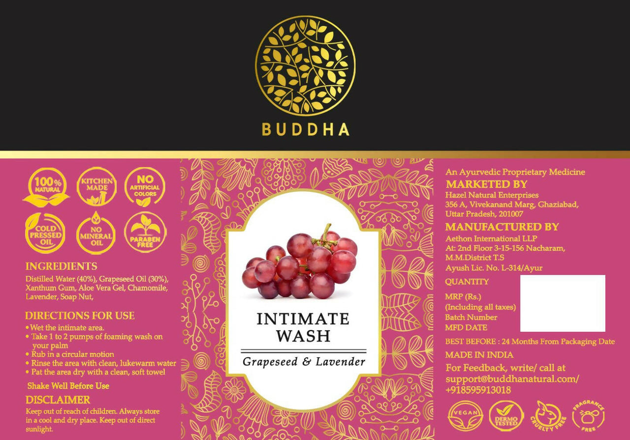 Buddha Natural Intimate Wash - Distacart
