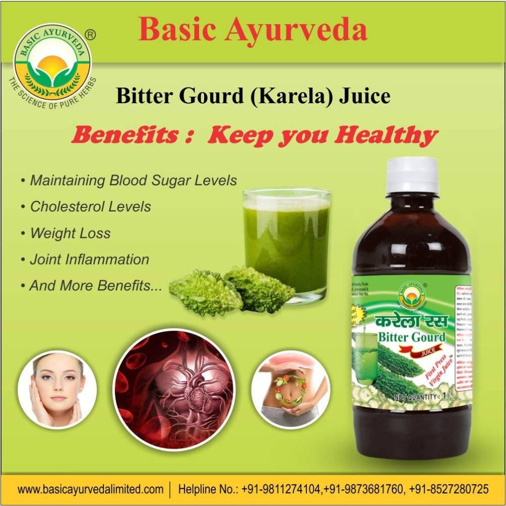 Basic Ayurveda Bitter Gourd Juice Benefits