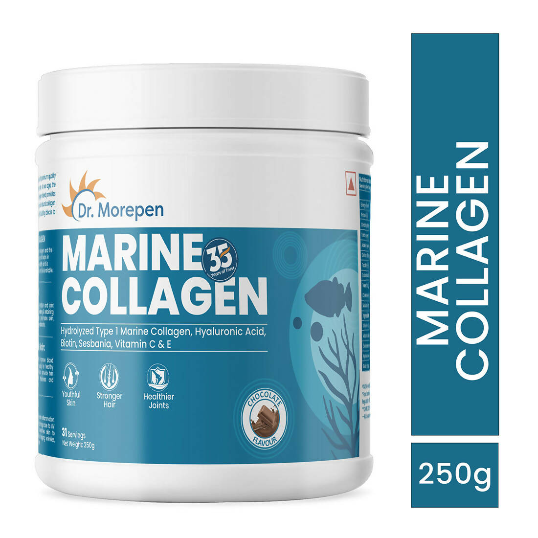 Dr. Morepen Marine Collagen Skin Protein Powder - Distacart