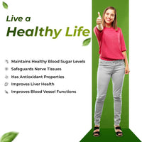 Thumbnail for Health Veda Organics Alpha Lipoic Acid Veg Tablets - Distacart