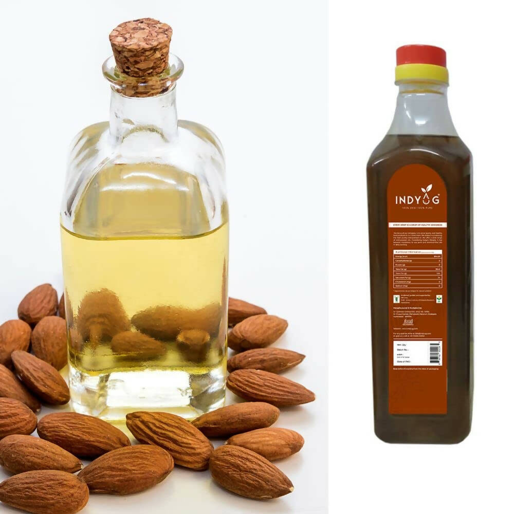 Indyug Cold Pressed Badam Oil - Distacart