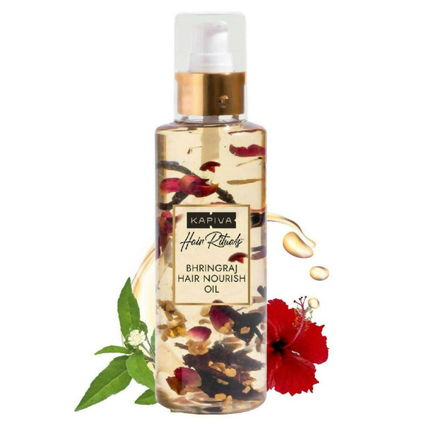 Kapiva Ayurveda Hair Rituals Bhringraj Hair Nourish Oil - Distacart