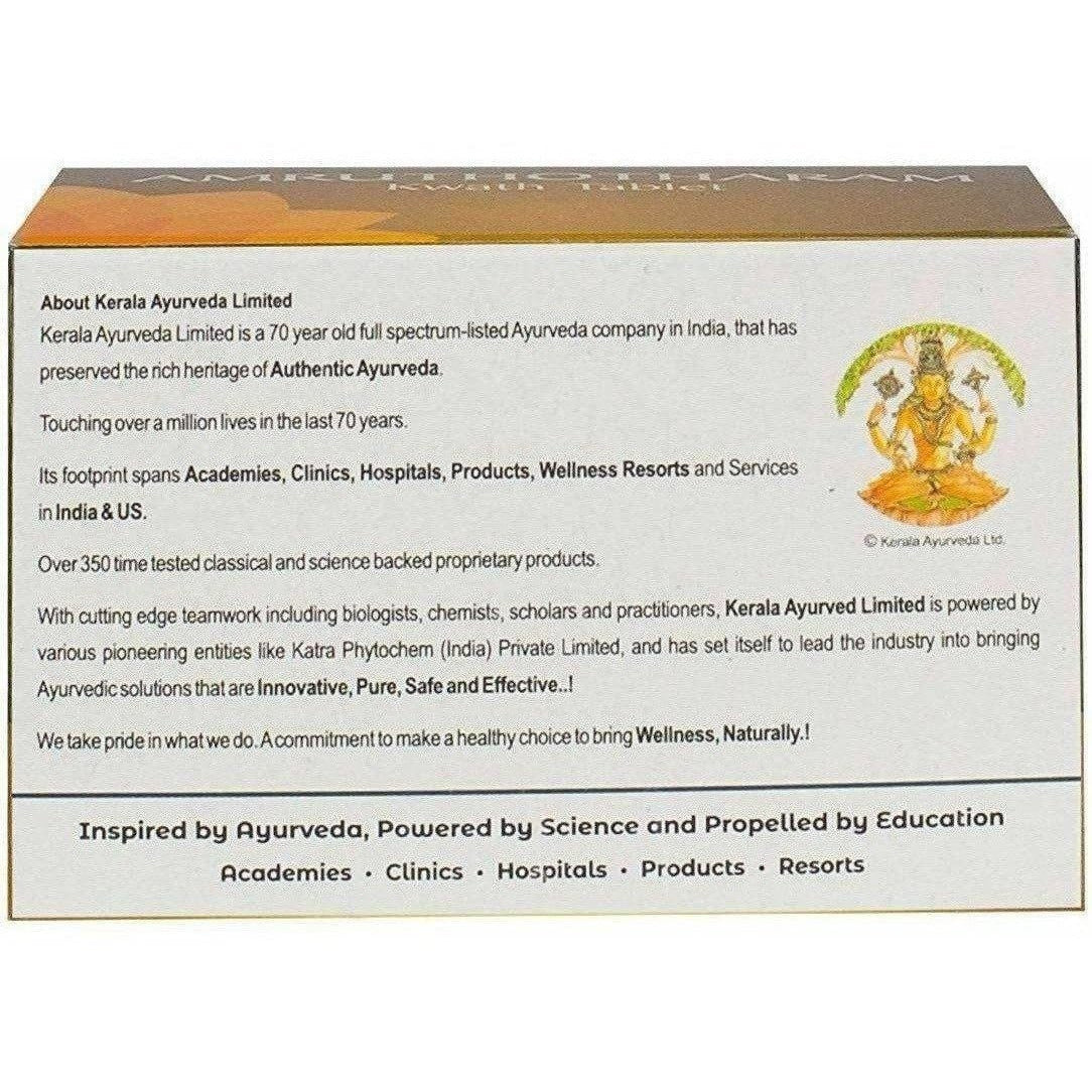 Kerala Ayurveda Amruthotharam Kwath Tablet (100 tabs) - Distacart