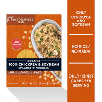 Thumbnail for Pink Harvest Organic 100% Chickpea & Soybean Spaghetti Noodles - Distacart