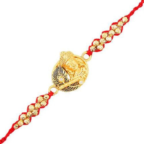 Krishna Flute Rakhi and Fruit N Nut Chocolates