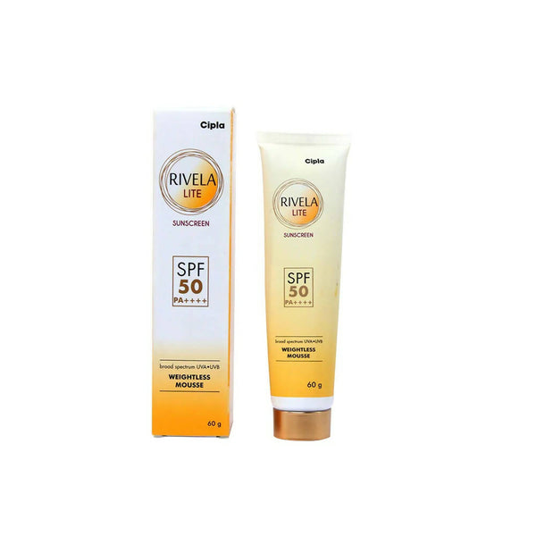 Cipla Rivela Lite Sunscreen SPF 50 - Distacart