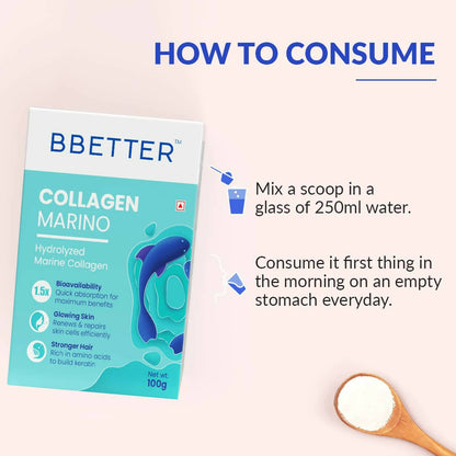 BBETTER Collagen Marino Powder - Distacart