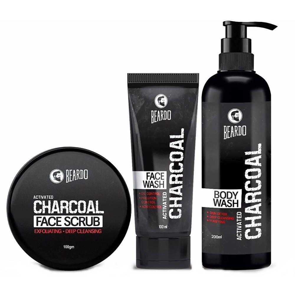 Beardo Activated Charcoal Combo - Distacart