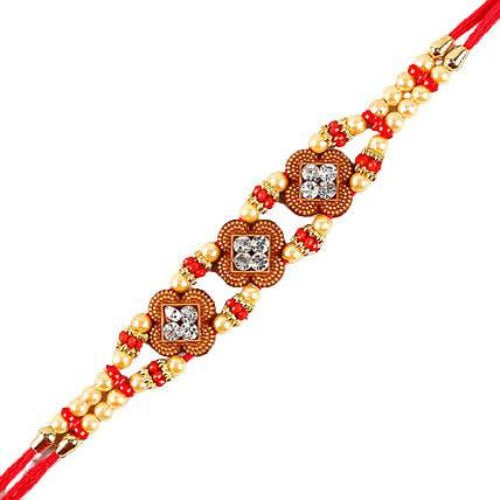 Ethnic American Diamond Rakhi