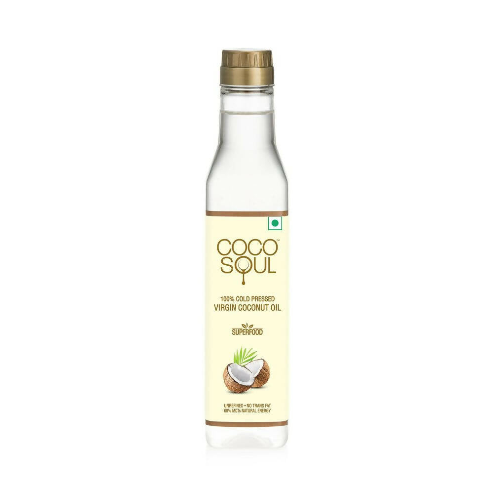 Coco Soul Cold Pressed Natural Virgin Coconut Oil - Distacart